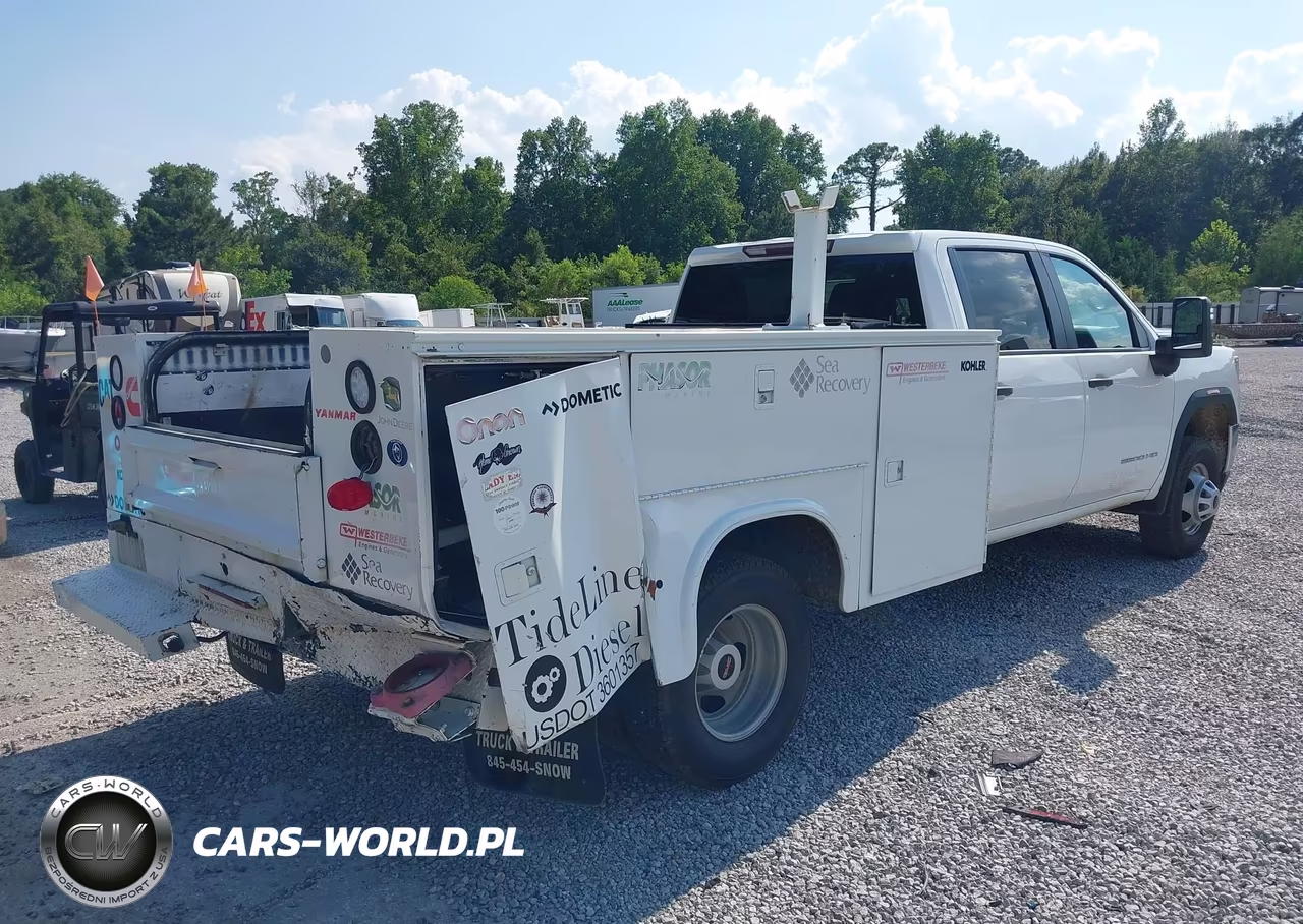 2021 GMC Sierra 3500Hd Chassis VIN:1GD48PE76MF312315 - 4
