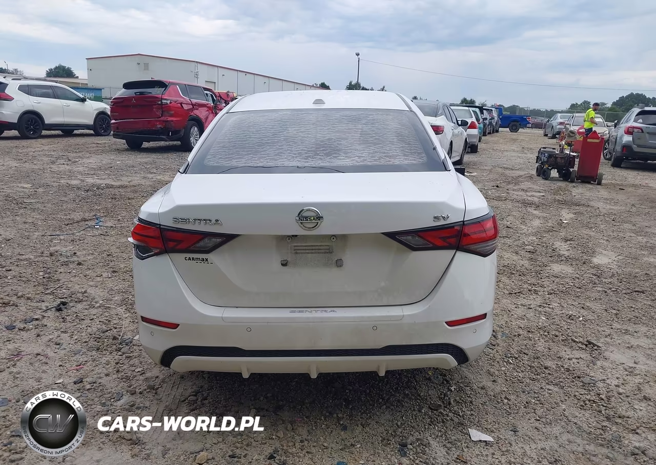 2020 Nissan Sentra Sv Xtronic Cvt VIN:3N1AB8CV1LY263616 - 16