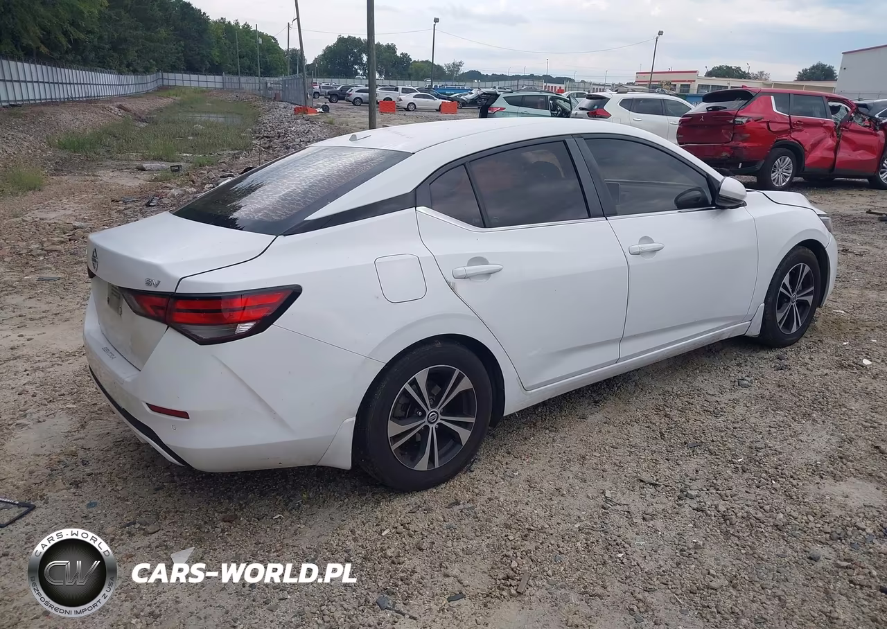 2020 Nissan Sentra Sv Xtronic Cvt VIN:3N1AB8CV1LY263616 - 4