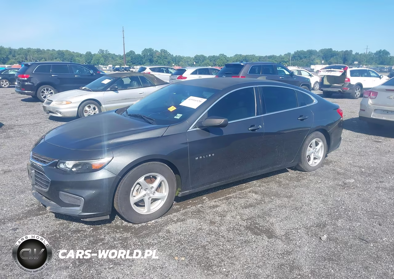 2017 Chevrolet Malibu Ls VIN:1G1ZB5ST8HF187138 - 2