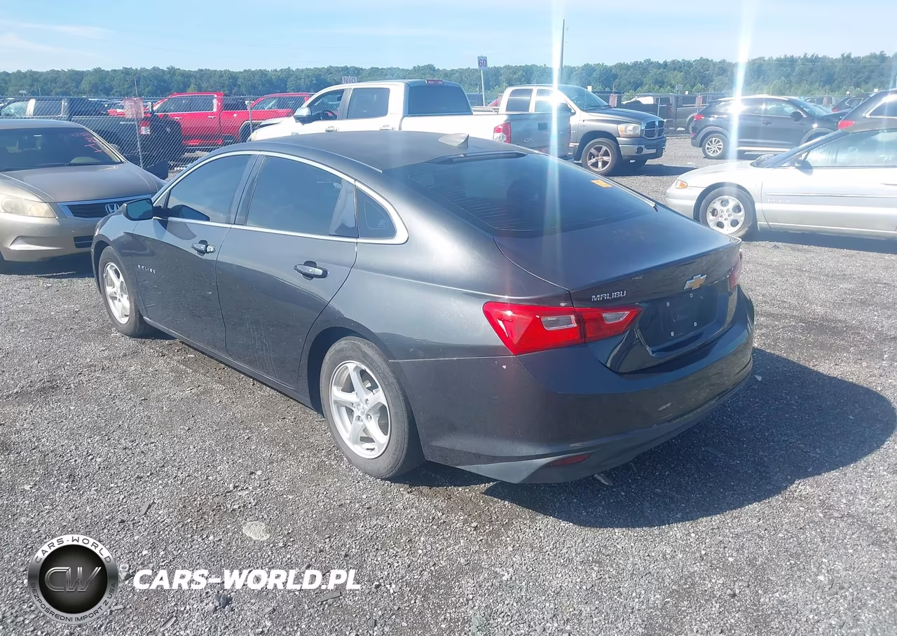 2017 Chevrolet Malibu Ls VIN:1G1ZB5ST8HF187138 - 3