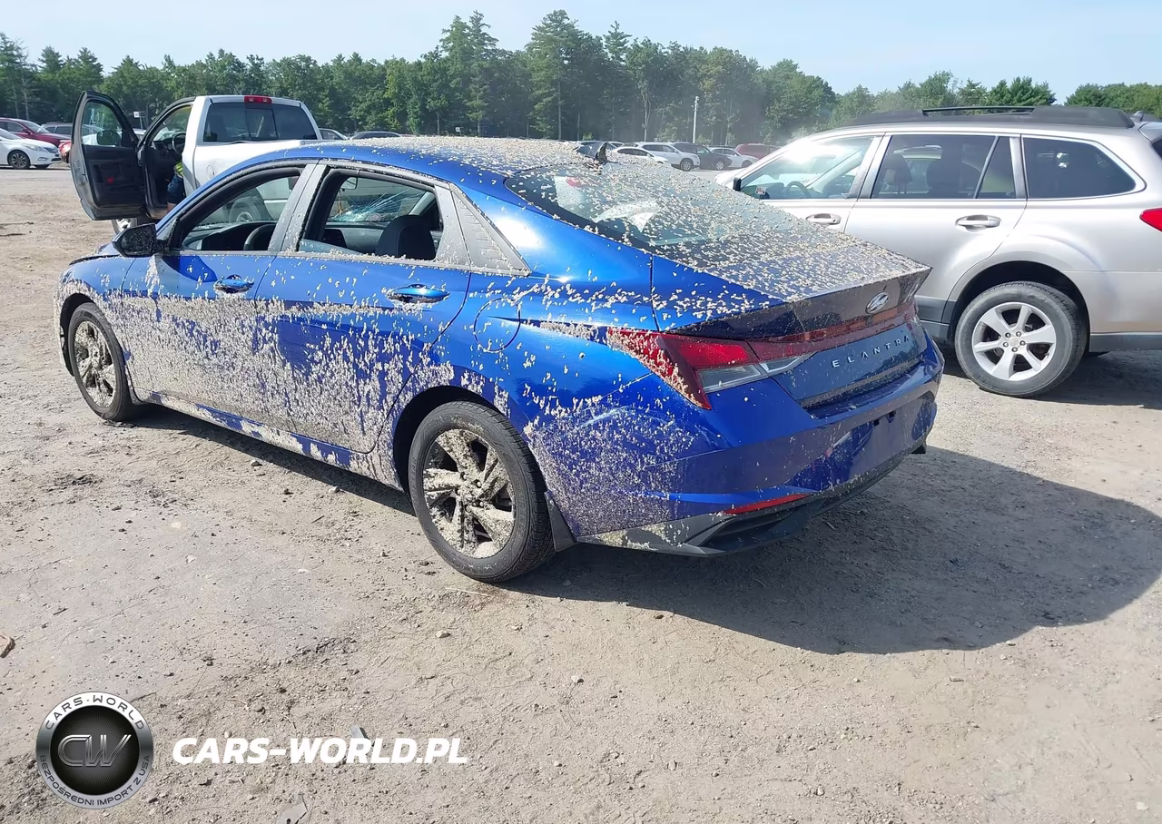 2022 Hyundai Elantra Sel VIN:5NPLM4AG4NH082393 - 3