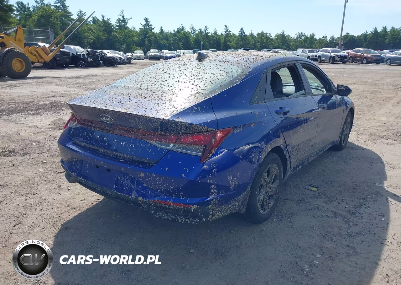 2022 Hyundai Elantra Sel VIN:5NPLM4AG4NH082393 - 4