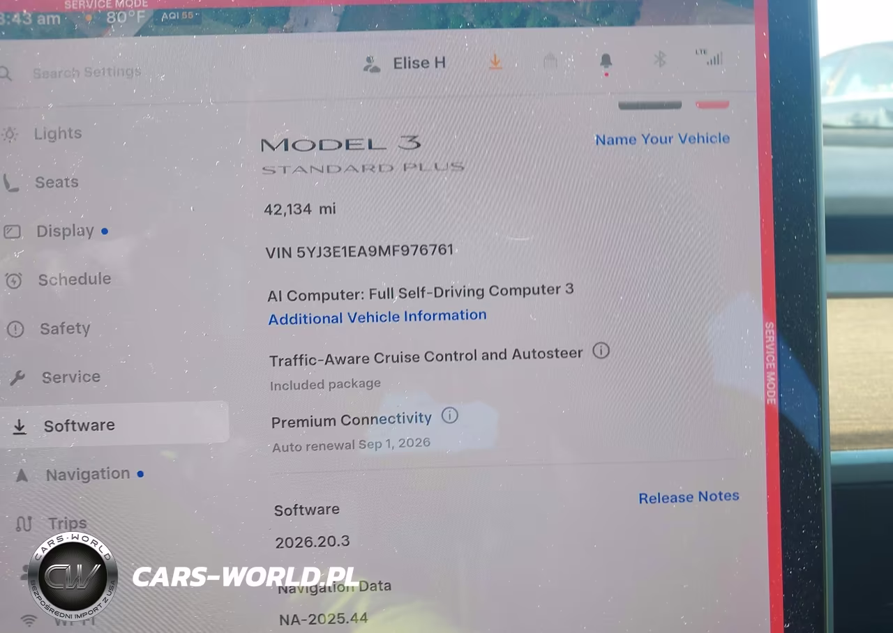 2021 Tesla Model 3 Standard Range Plus Rear-Wheel Drive VIN:5YJ3E1EA9MF976761 - 7