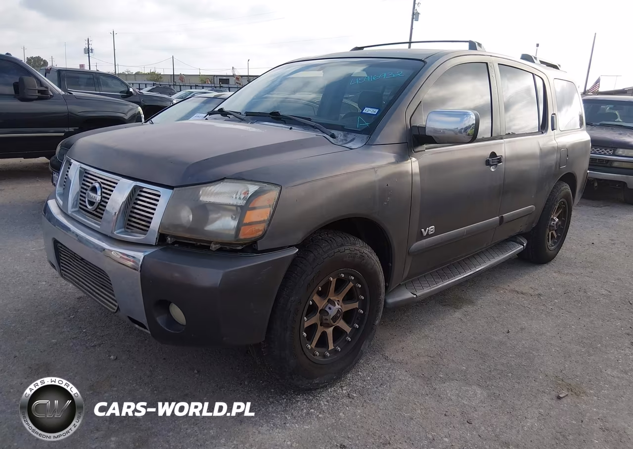 2005 Nissan Armada Le VIN:5N1AA08A35N724379 - 2
