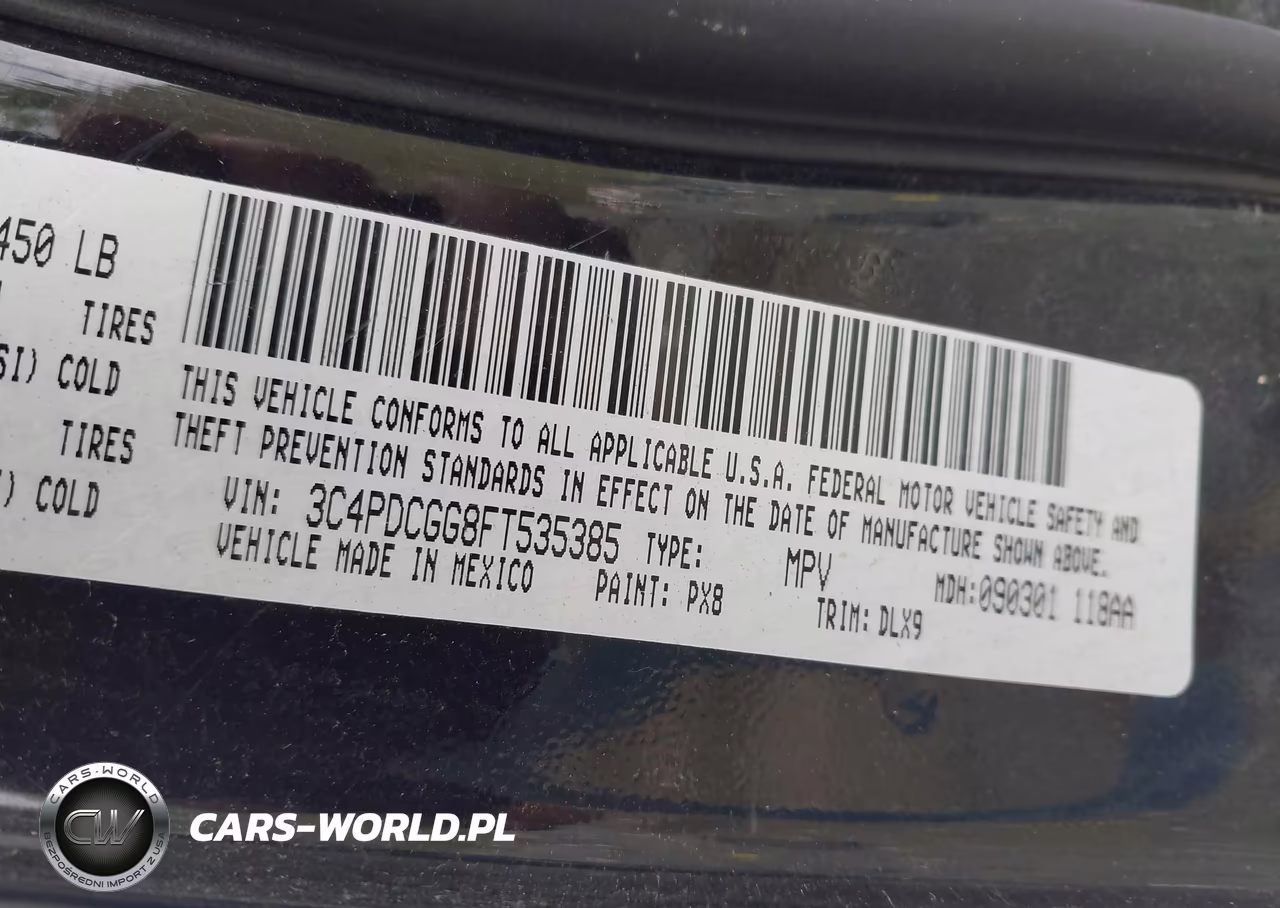 2015 Dodge Journey Crossroad VIN:3C4PDCGG8FT535385 - 9