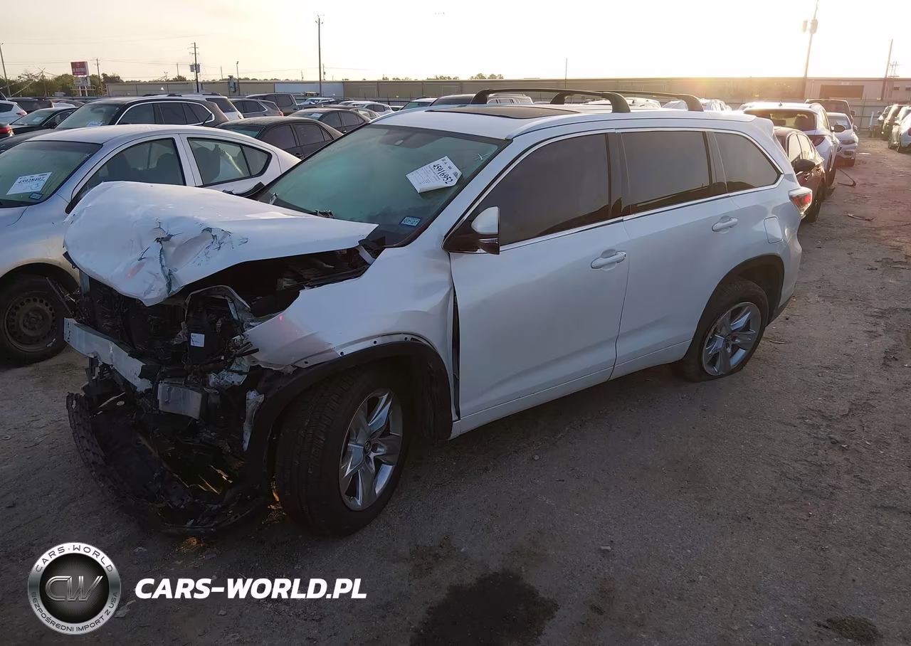 2016 Toyota Highlander Limited V6 VIN:5TDYKRFHXGS155774 - 2