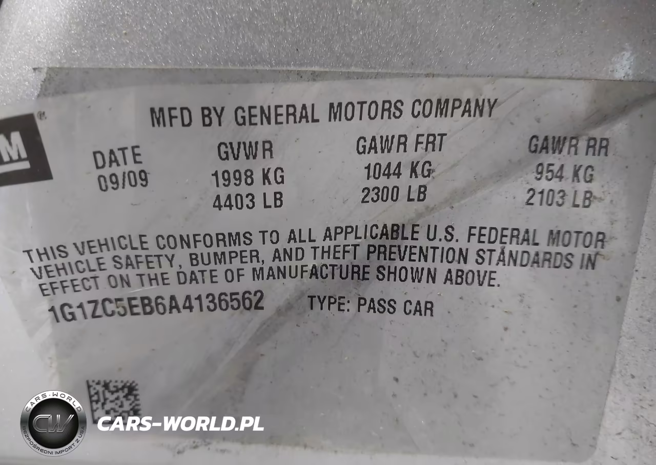 2010 Chevrolet Malibu Lt VIN:1G1ZC5EB6A4136562 - 9