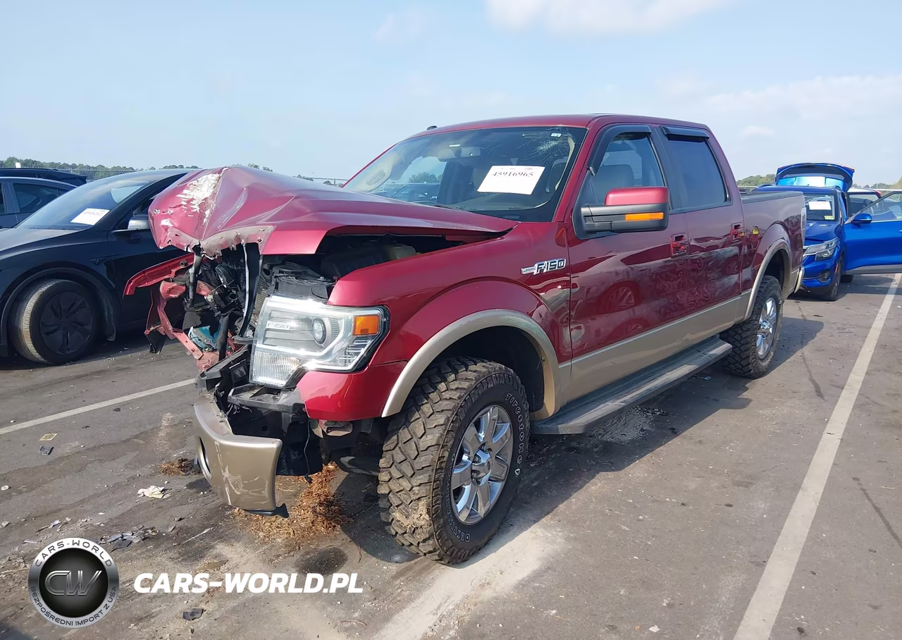 2014 Ford F-150 Lariat VIN:1FTFW1EF5EKD13018 - 2