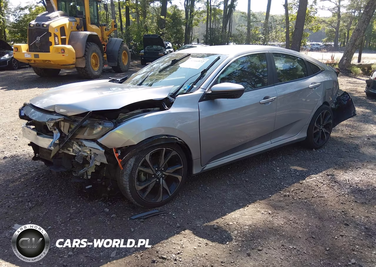2021 Honda Civic Sport VIN:19XFC2F81ME003738 - 2