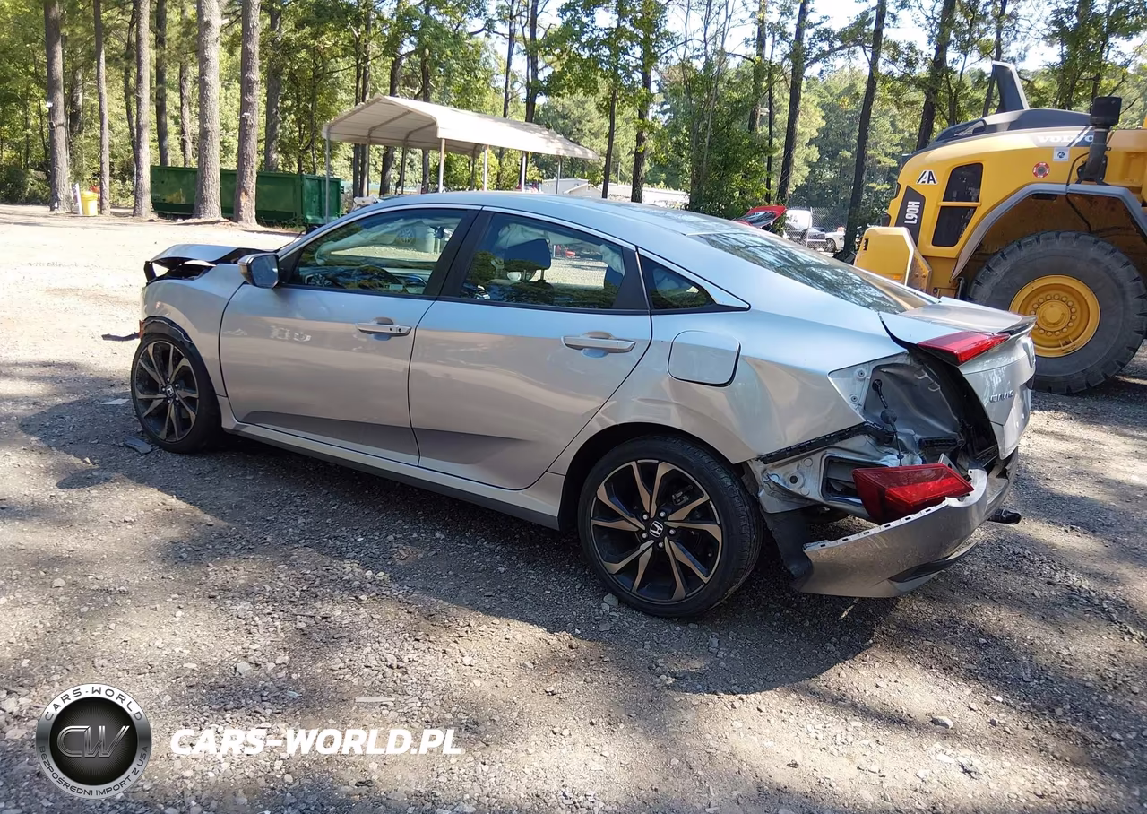 2021 Honda Civic Sport VIN:19XFC2F81ME003738 - 3