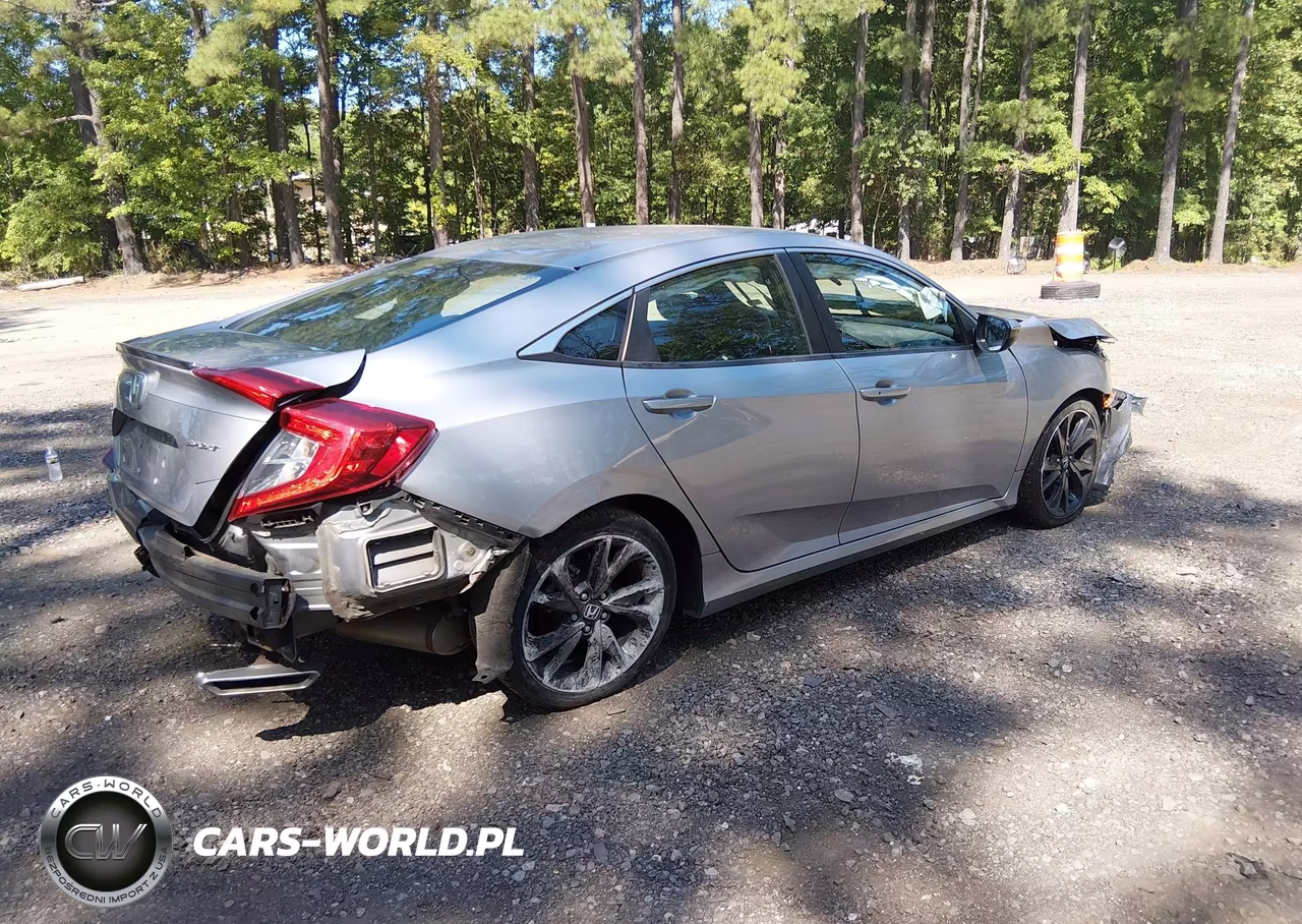 2021 Honda Civic Sport VIN:19XFC2F81ME003738 - 4