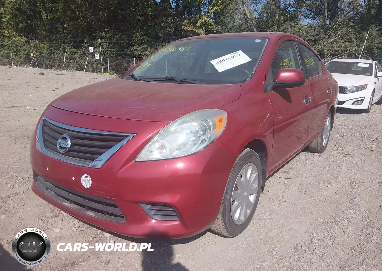 2013 Nissan Versa 1.6 Sv VIN:3N1CN7AP4DL857520 - 2