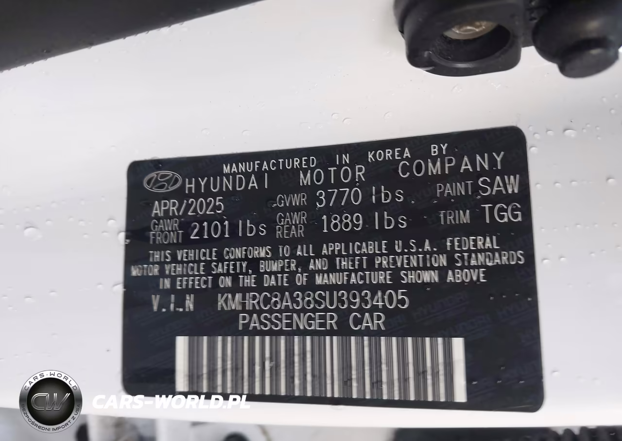 2025 Hyundai Venue Sel VIN:KMHRC8A38SU393405 - 9