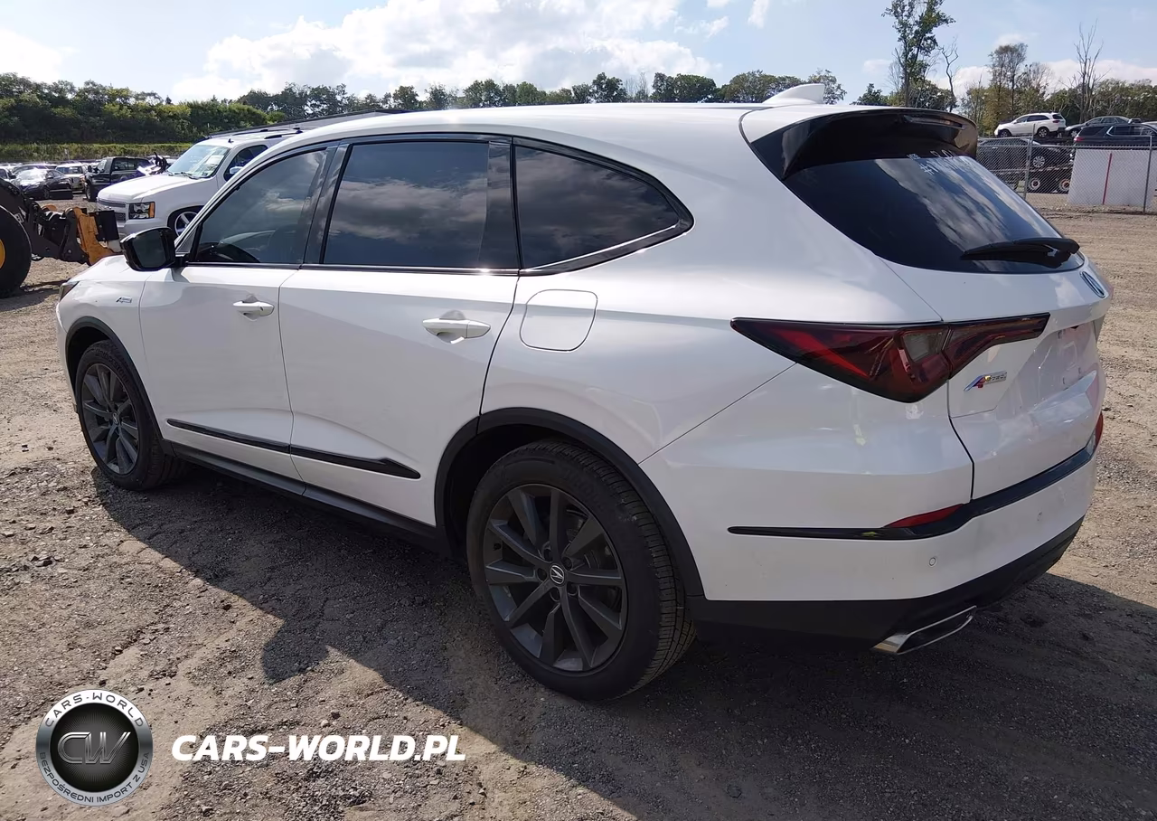 2025 Acura Mdx A-Spec VIN:5J8YE1H08SL013645 - 3