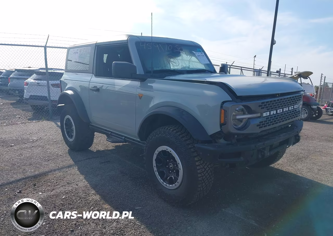 2022 Ford Bronco Badlands VIN:1FMDE5CP8NLB81665 - 1
