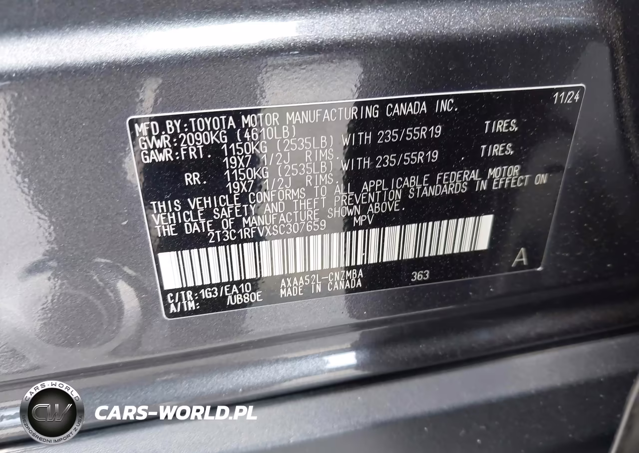 2025 Toyota Rav4 Xle Premium VIN:2T3C1RFVXSC307659 - 9