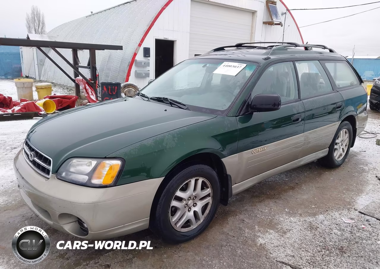 2000 Subaru Outback VIN:4S3BH6655Y7660674 - 2