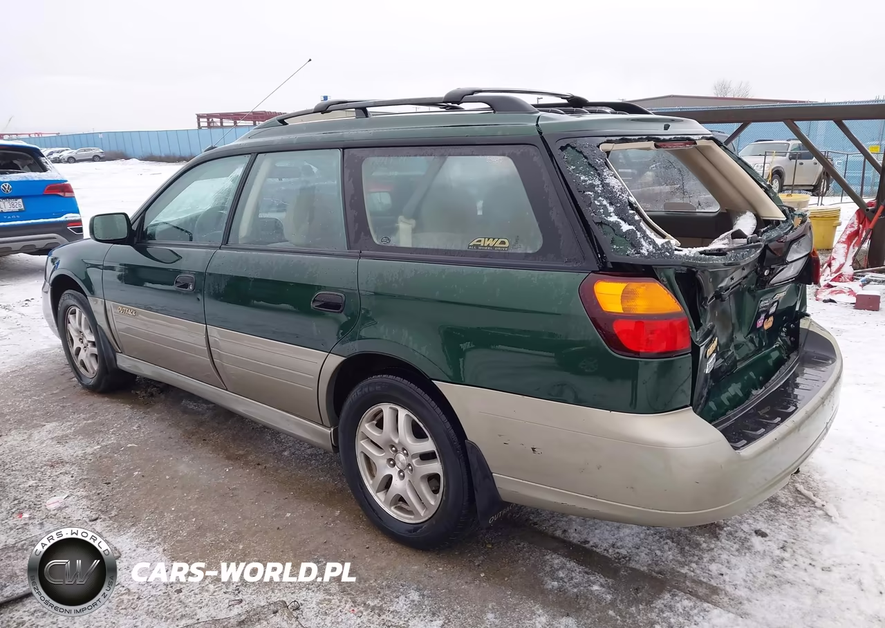 2000 Subaru Outback VIN:4S3BH6655Y7660674 - 3