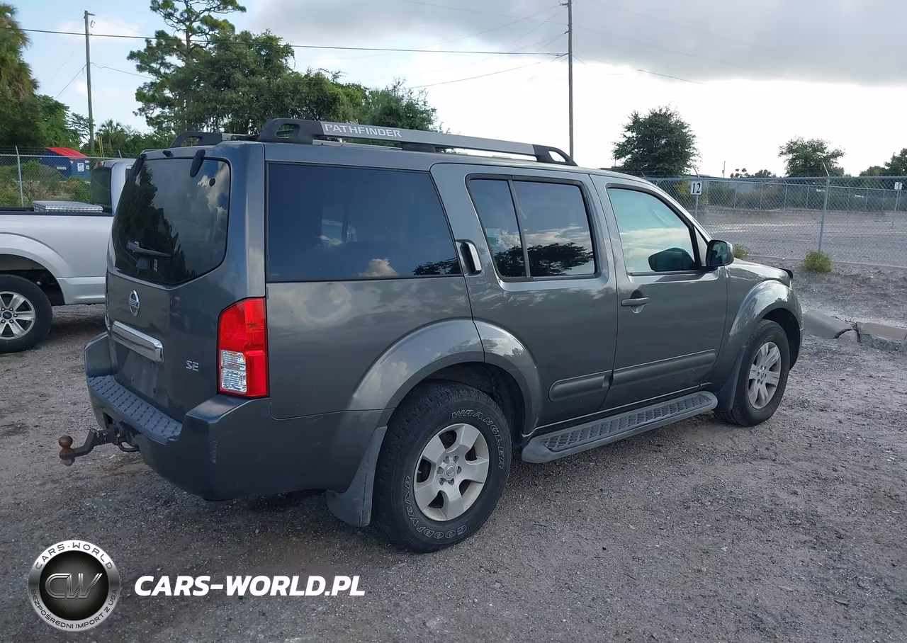 2005 Nissan Pathfinder Se VIN:5N1AR18U55C721410 - 4