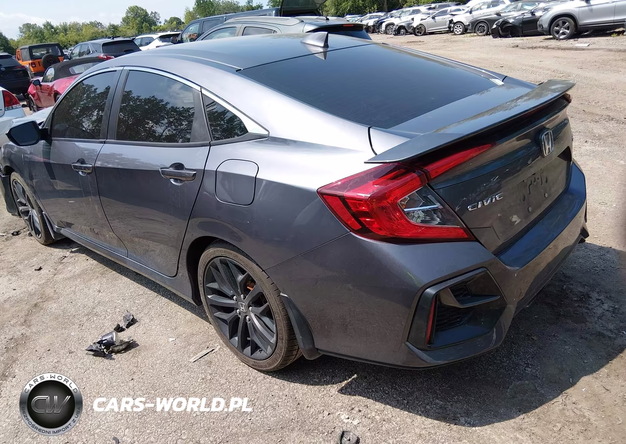 2020 Honda Civic Si Sedan VIN:2HGFC1E55LH703848 - 3