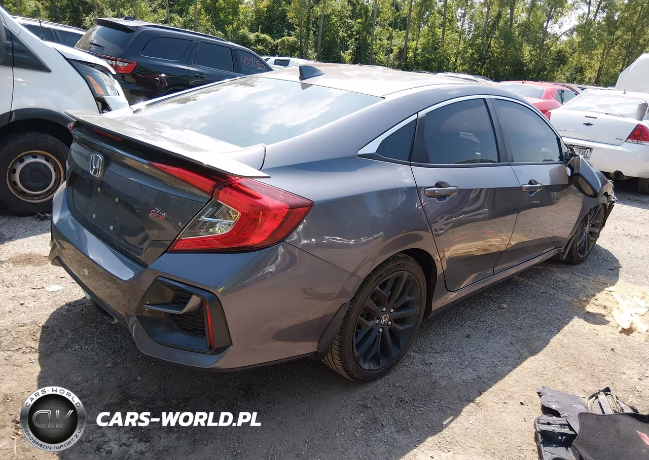 2020 Honda Civic Si Sedan VIN:2HGFC1E55LH703848 - 4