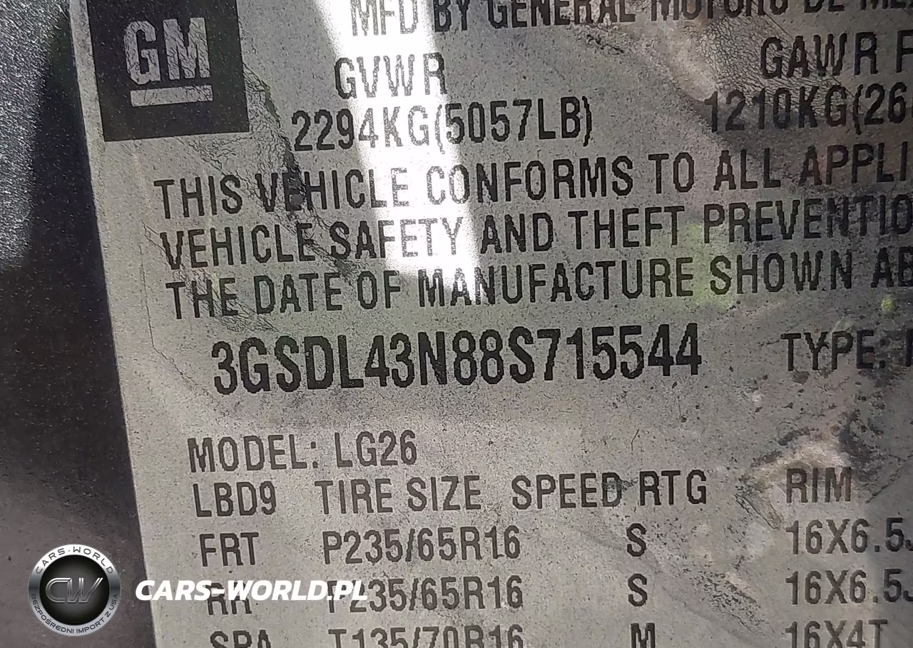 2008 Saturn Vue V6 Xe VIN:3GSDL43N88S715544 - 9