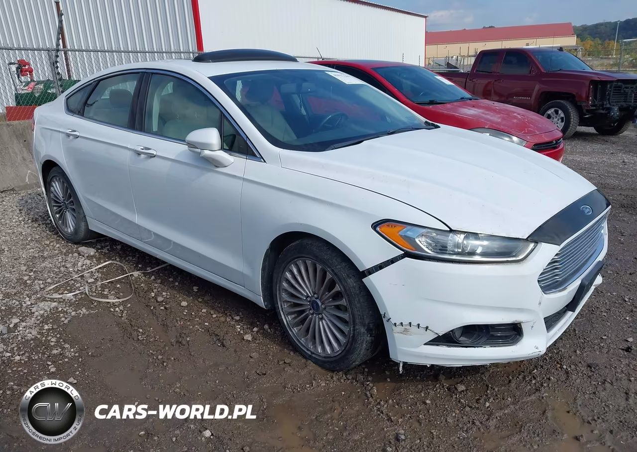 2015 Ford Fusion Titanium VIN:3FA6P0K91FR236656 - 1