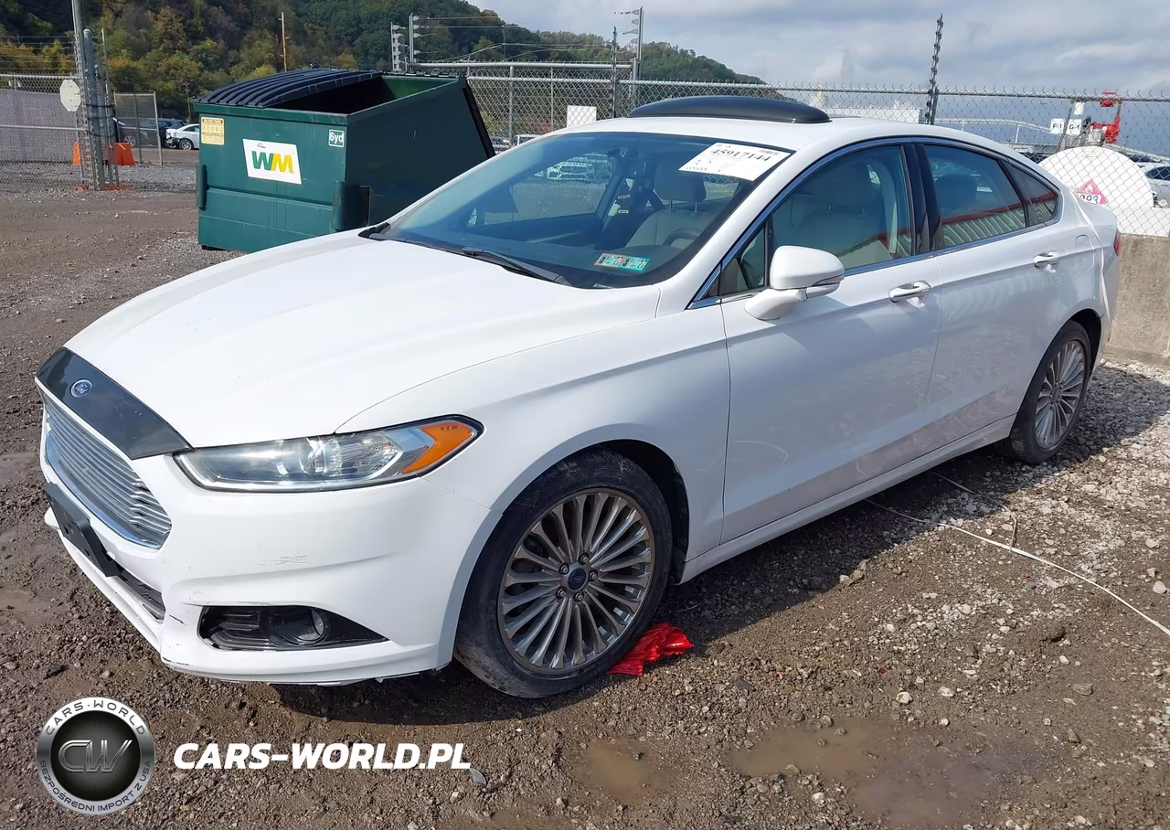 2015 Ford Fusion Titanium VIN:3FA6P0K91FR236656 - 2