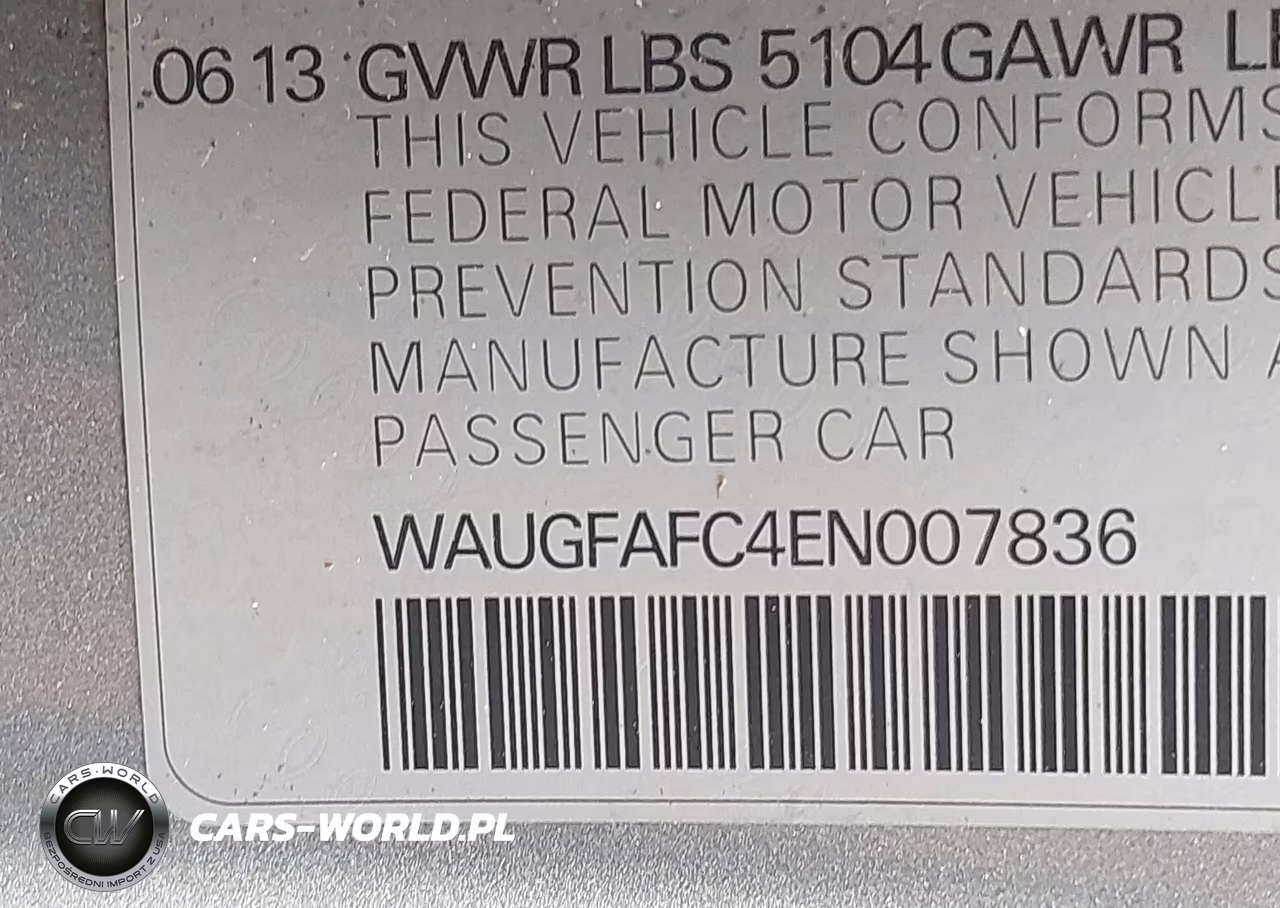 2014 Audi A6 2.0T Premium VIN:WAUGFAFC4EN007836 - 9