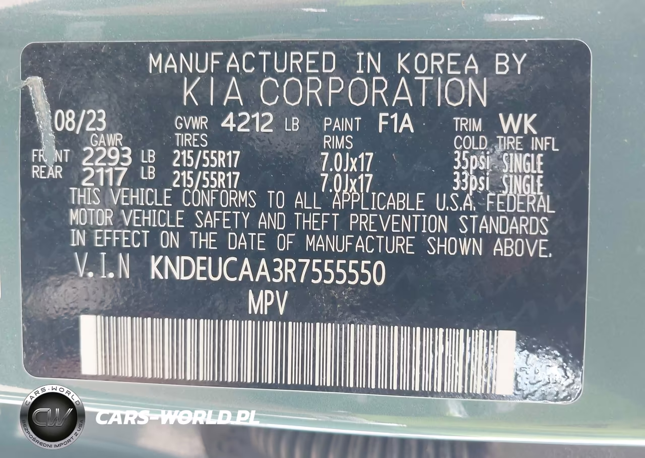 2024 Kia Seltos S VIN:KNDEUCAA3R7555550 - 9