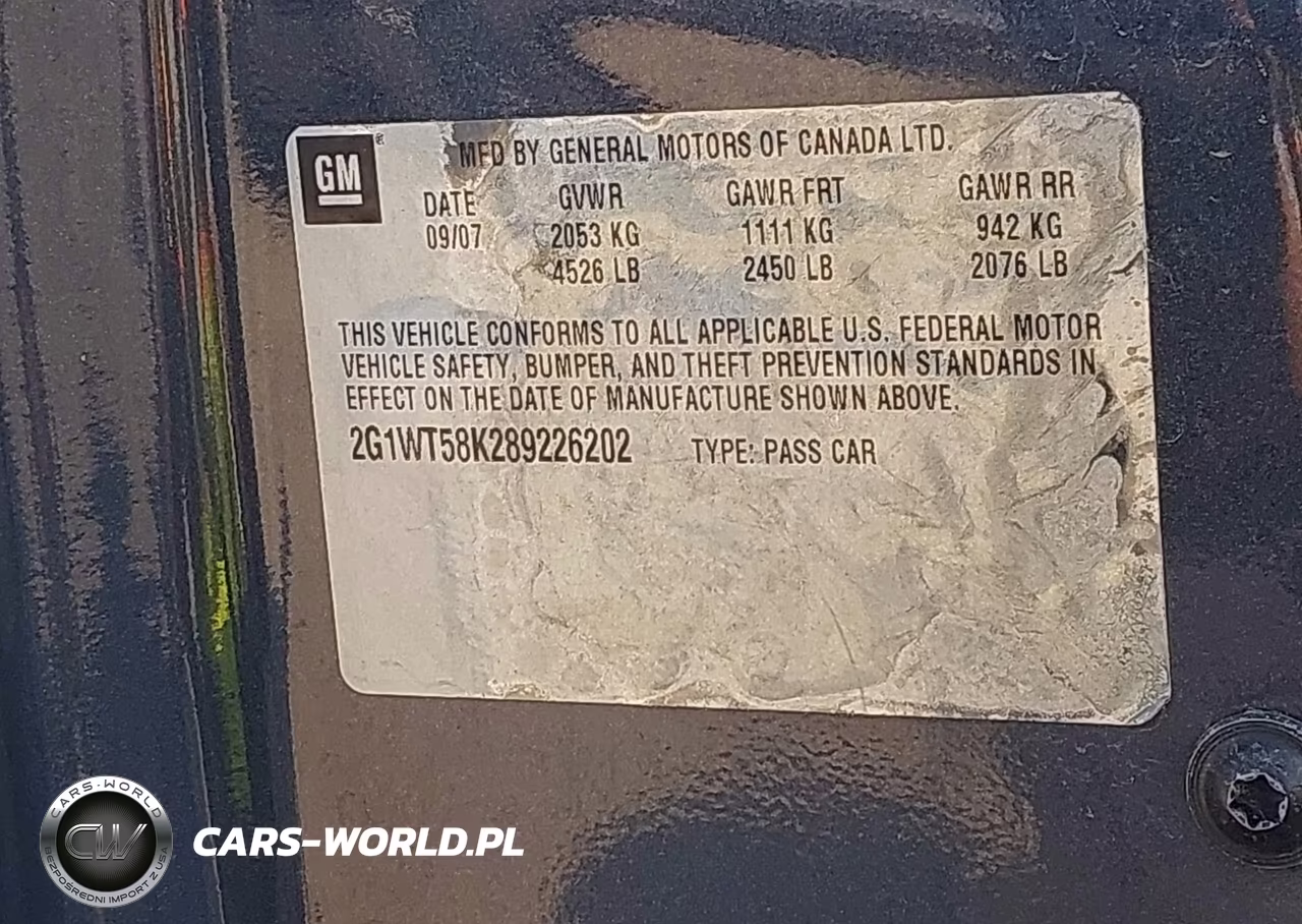2008 Chevrolet Impala Lt VIN:2G1WT58K289226202 - 13