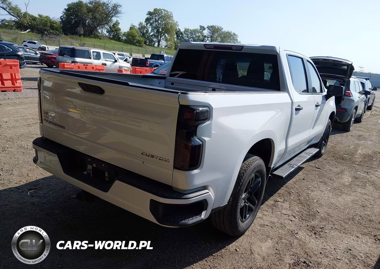 2020 Chevrolet Silverado 1500 4Wd Short Bed Custom VIN:1GCPYBEH9LZ267395 - 4