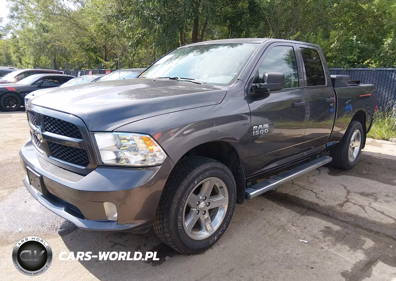 2017 Ram 1500 Express 4X4 6'4 Box VIN:1C6RR7FG7HS842559 - 2