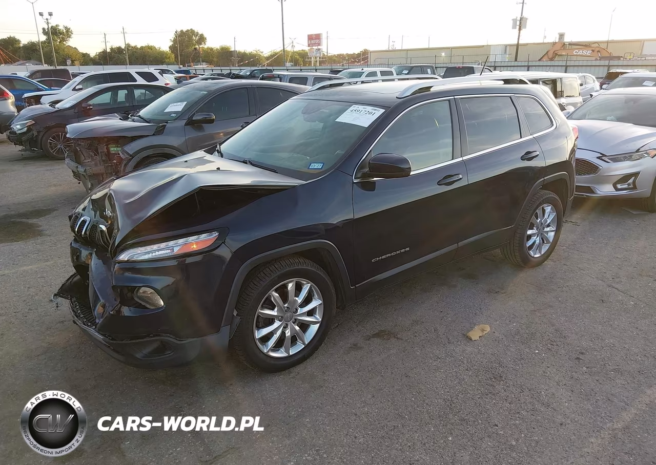 2015 Jeep Cherokee Limited VIN:1C4PJLDB0FW525784 - 2