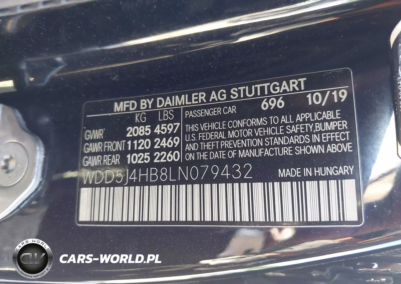 2020 Mercedes-Benz Cla 250 4Matic VIN:WDD5J4HB8LN079432 - 9