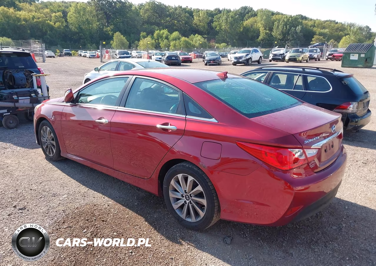 2014 Hyundai Sonata Limited VIN:5NPEC4AC0EH845910 - 3