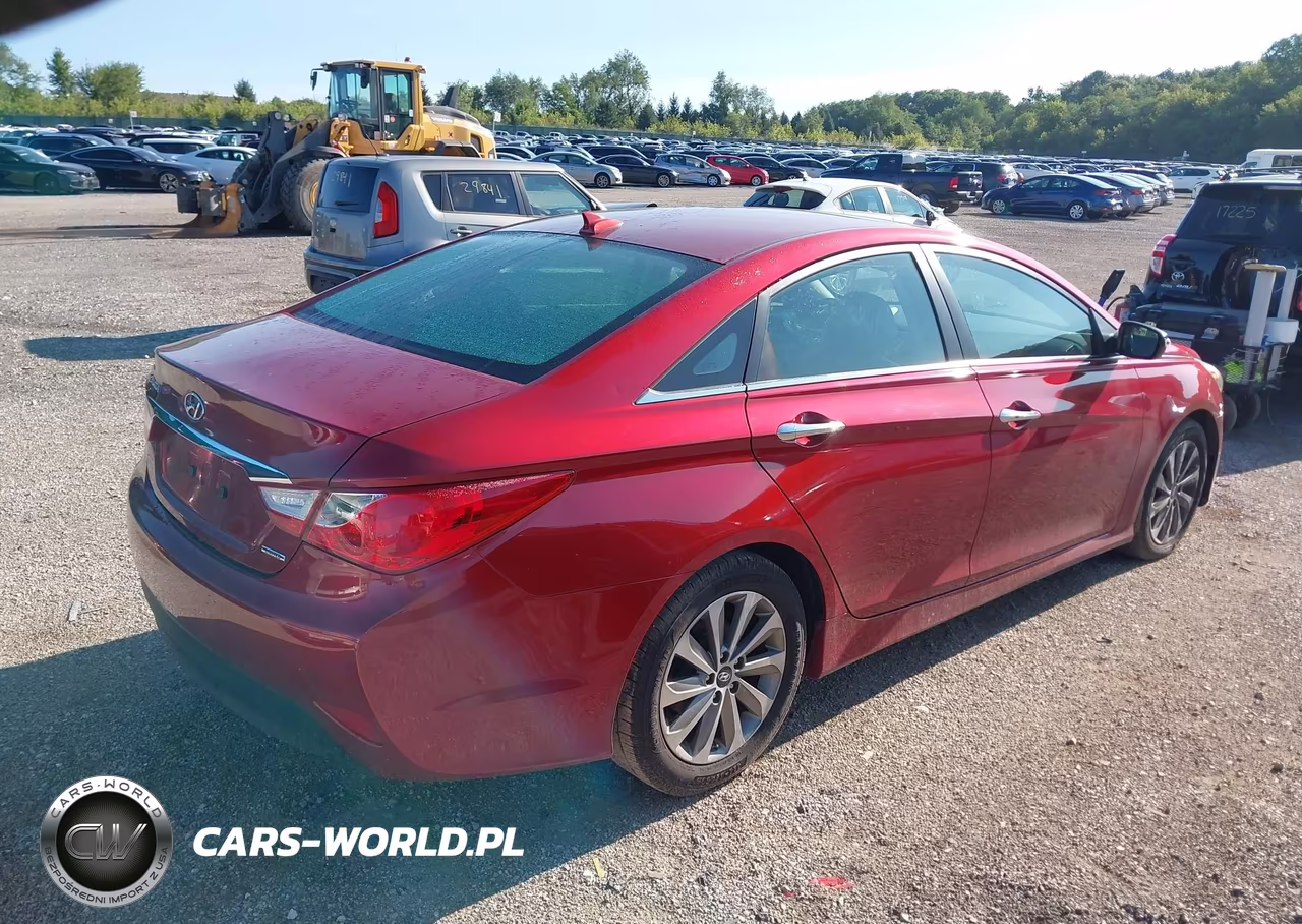 2014 Hyundai Sonata Limited VIN:5NPEC4AC0EH845910 - 4