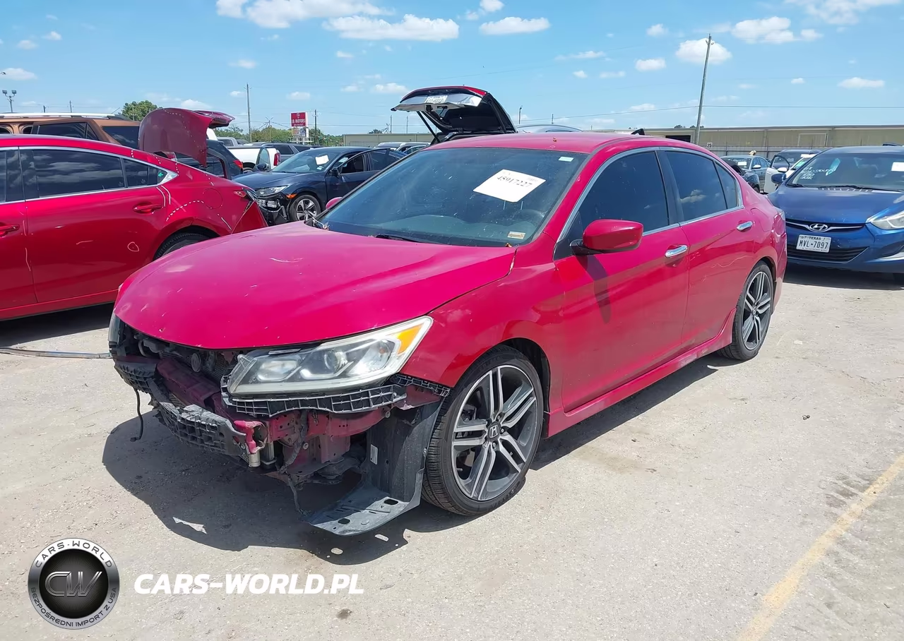 2017 Honda Accord Sport Se VIN:1HGCR2F19HA062860 - 2