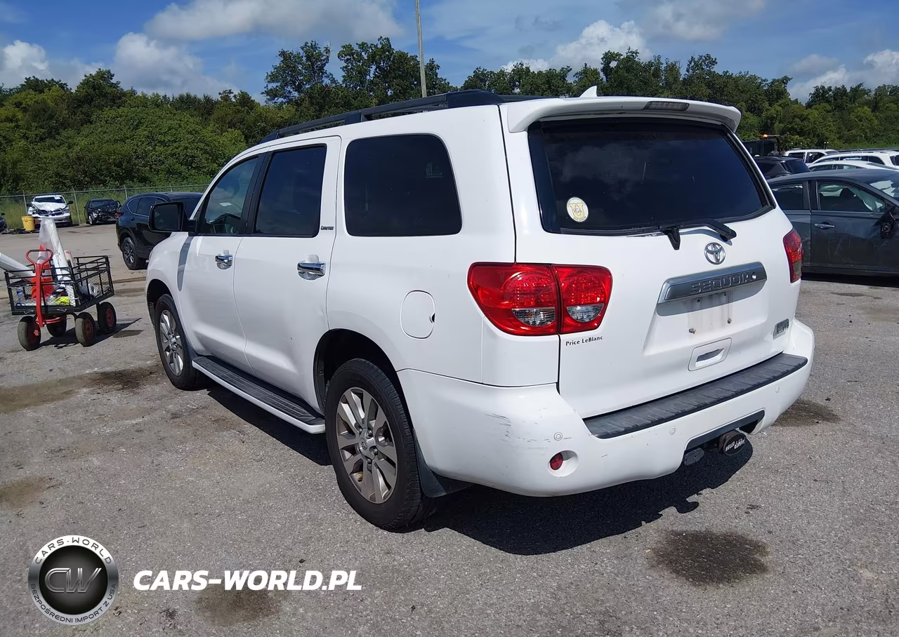 2014 Toyota Sequoia Limited 5.7L V8 VIN:5TDKY5G15ES054301 - 3