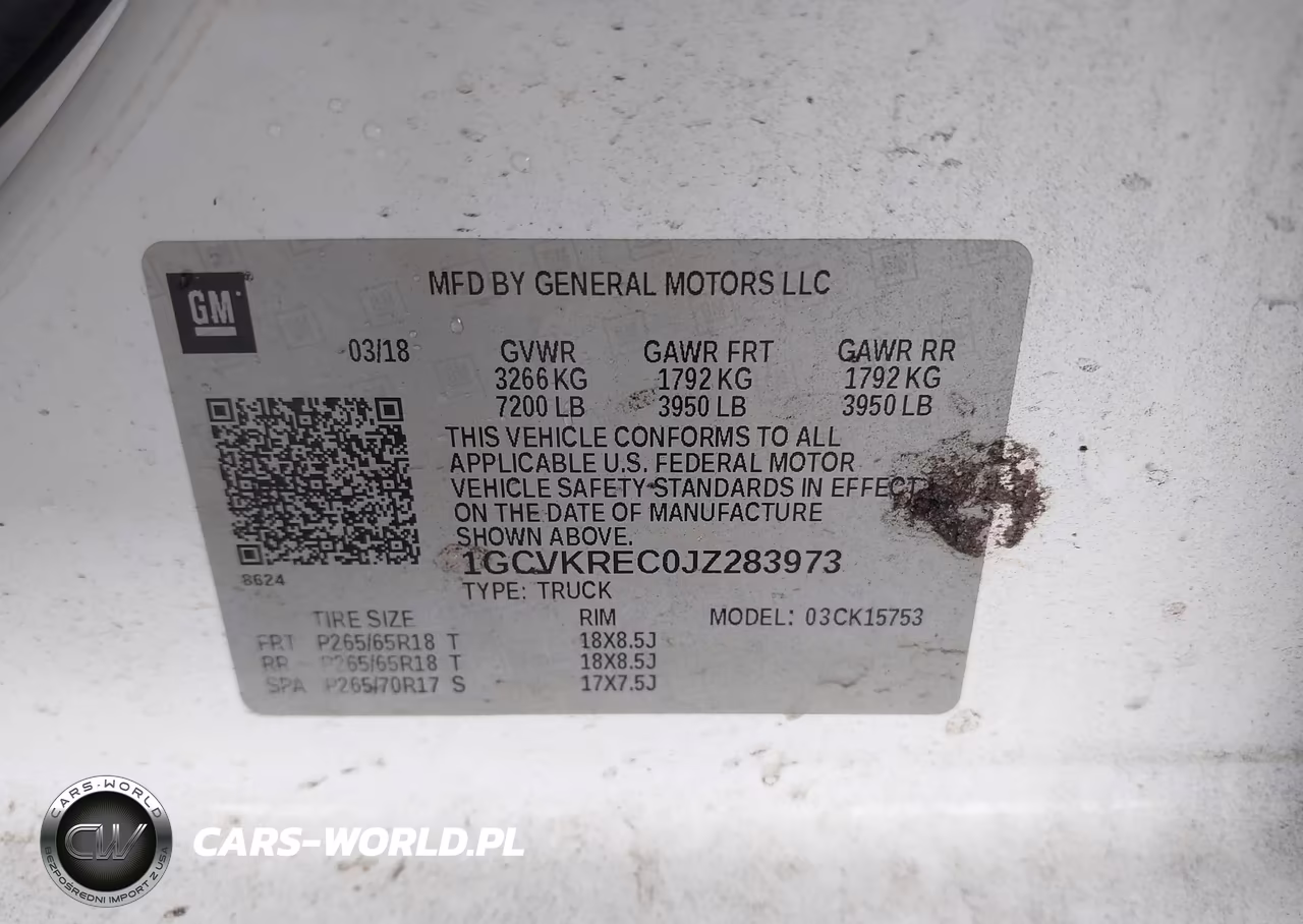 2018 Chevrolet Silverado 1500 1Lt VIN:1GCVKREC0JZ283973 - 9