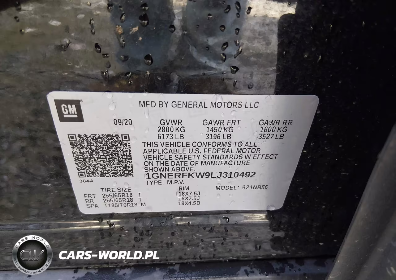 2020 Chevrolet Traverse Fwd Ls VIN:1GNERFKW9LJ310492 - 9