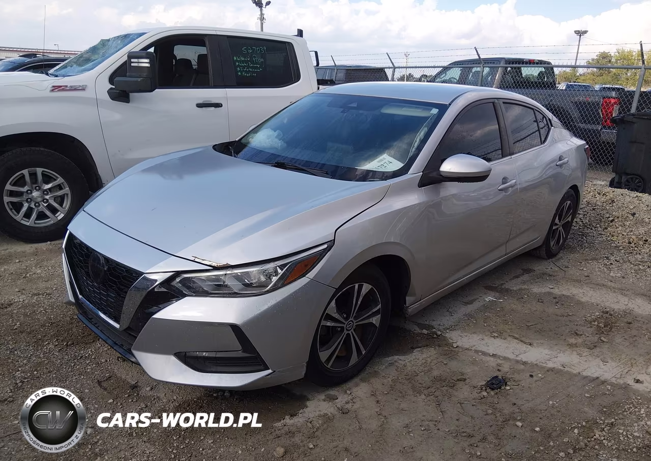 2021 Nissan Sentra Sv Xtronic Cvt VIN:3N1AB8CVXMY238795 - 2