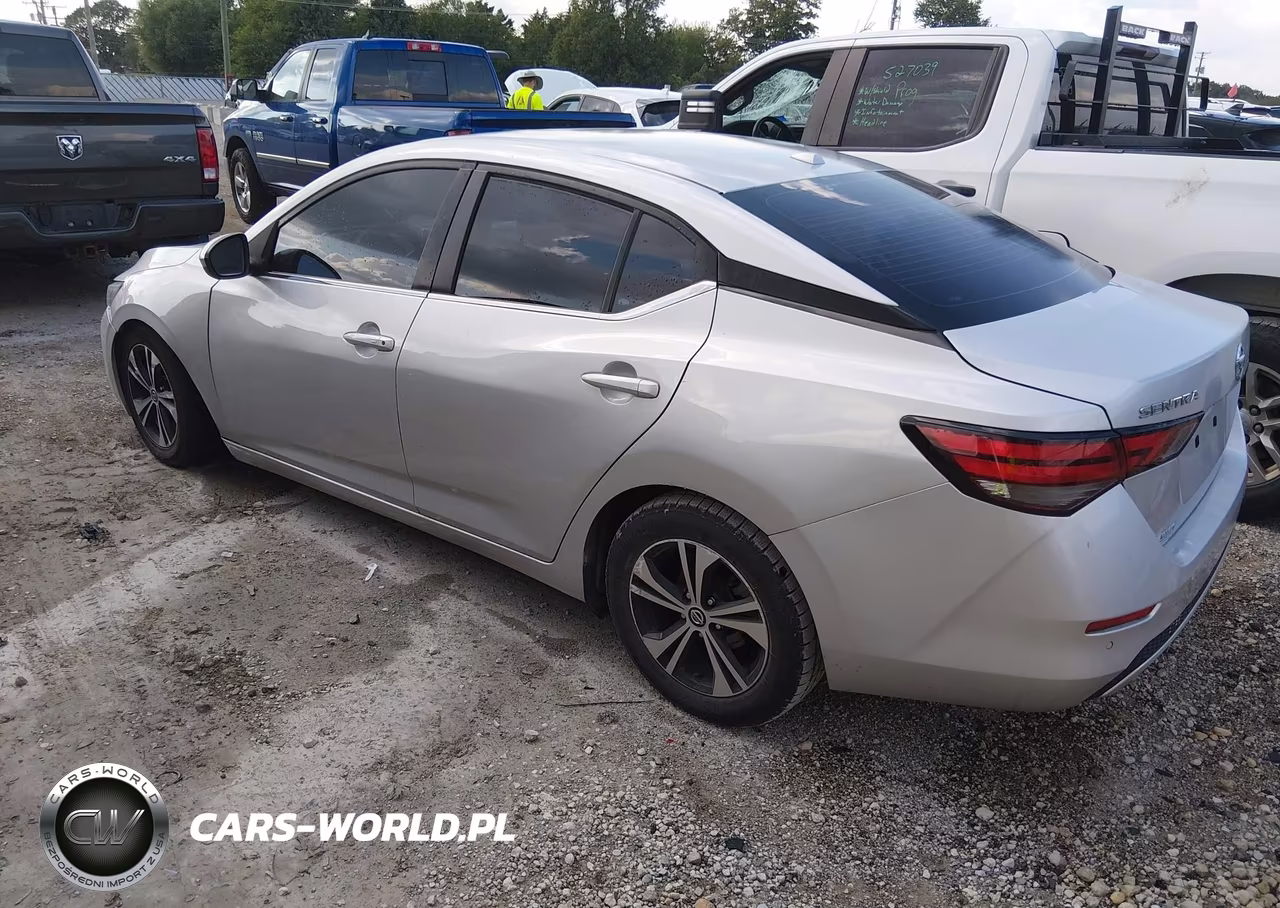 2021 Nissan Sentra Sv Xtronic Cvt VIN:3N1AB8CVXMY238795 - 3