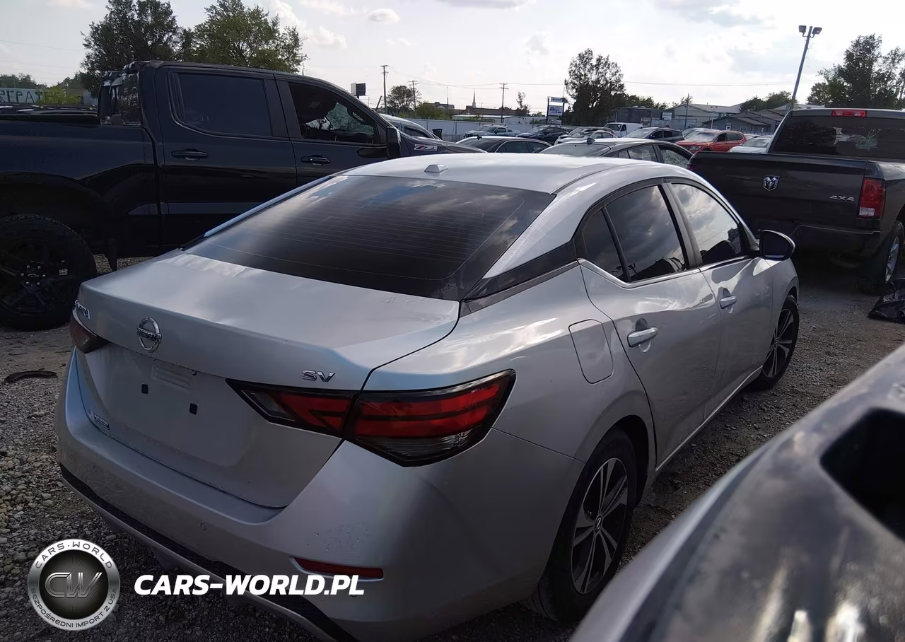 2021 Nissan Sentra Sv Xtronic Cvt VIN:3N1AB8CVXMY238795 - 4