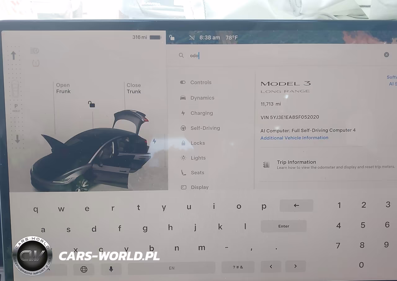 2025 Tesla Model 3 Long Range Rear-Wheel Drive-Standard Rear-Wheel Drive VIN:5YJ3E1EA8SF052020 - 7