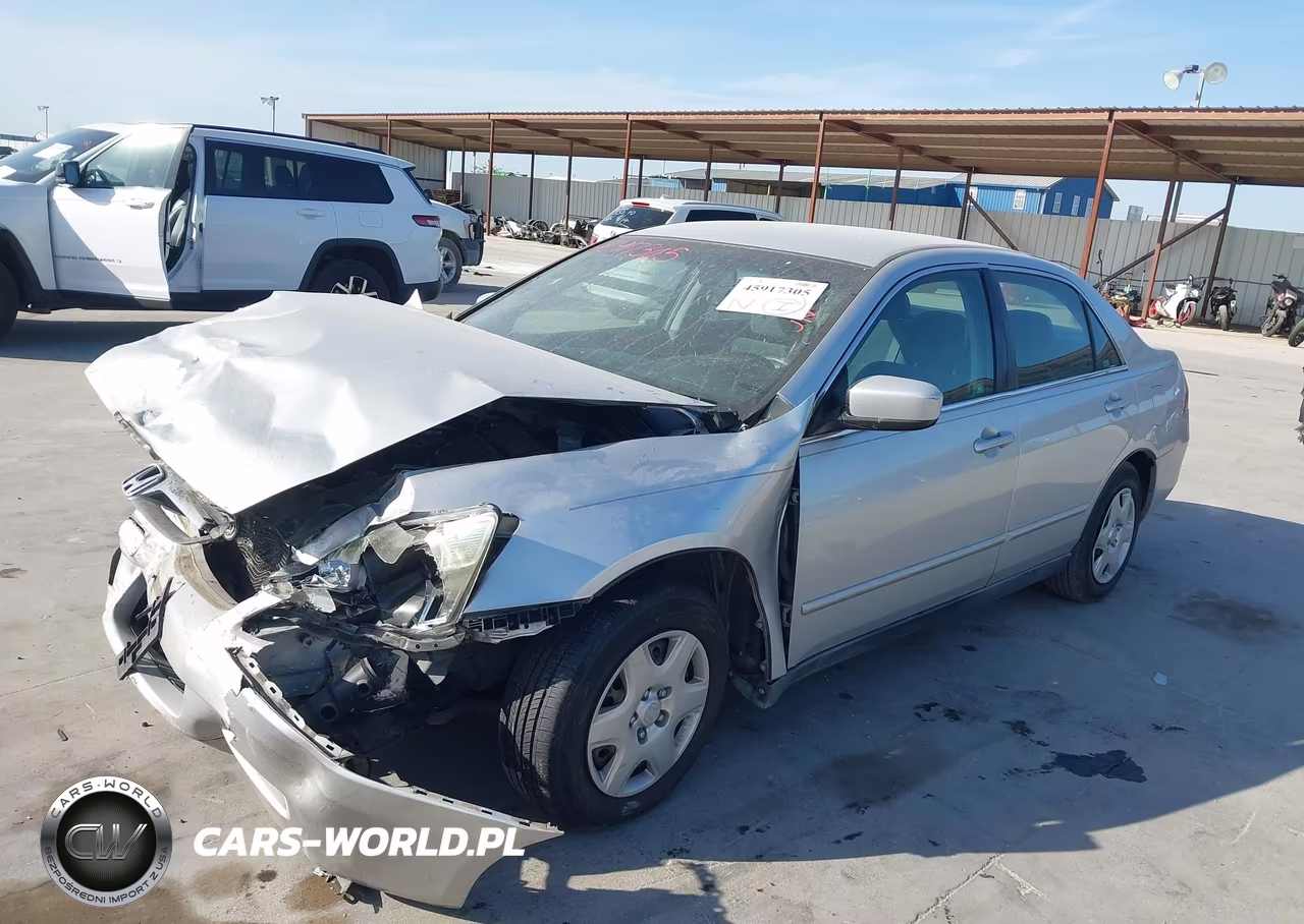 2007 Honda Accord 2.4 Lx VIN:3HGCM56437G709893 - 2