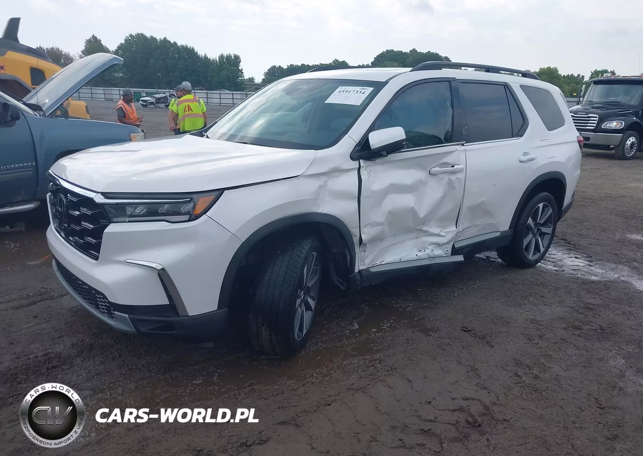 2025 Honda Pilot Elite VIN:5FNYG1H84SB124985 - 2