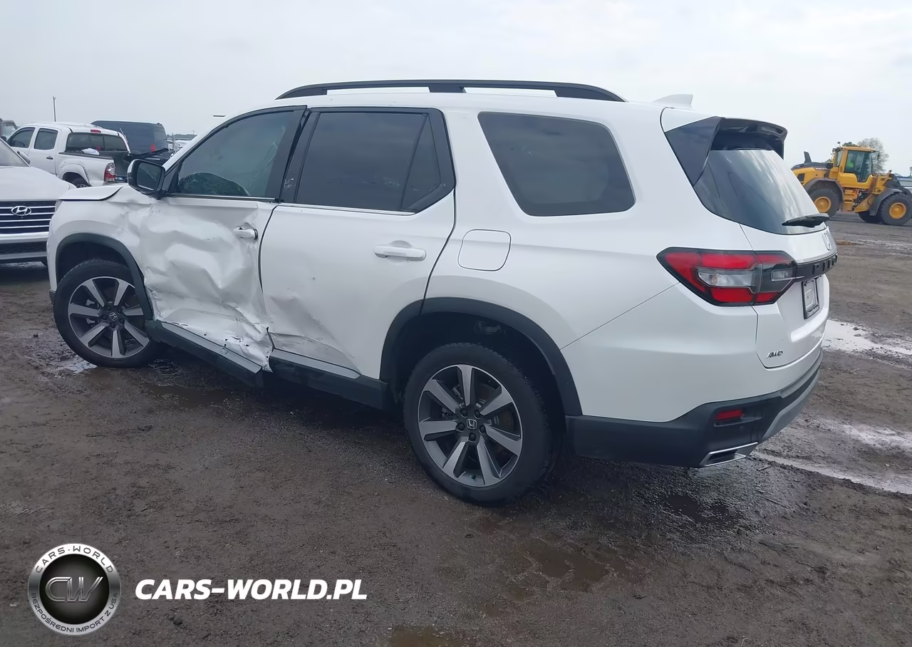 2025 Honda Pilot Elite VIN:5FNYG1H84SB124985 - 3