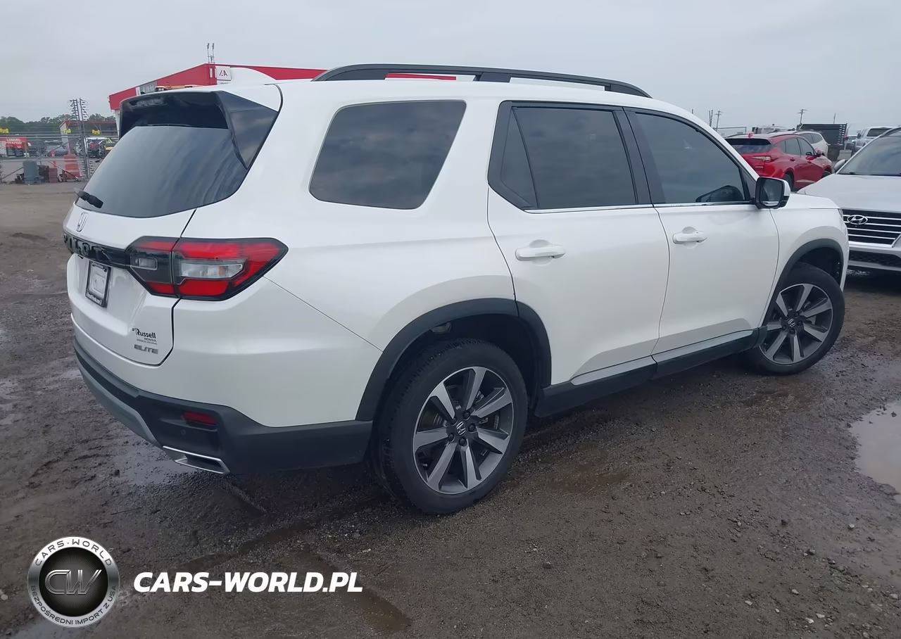 2025 Honda Pilot Elite VIN:5FNYG1H84SB124985 - 4
